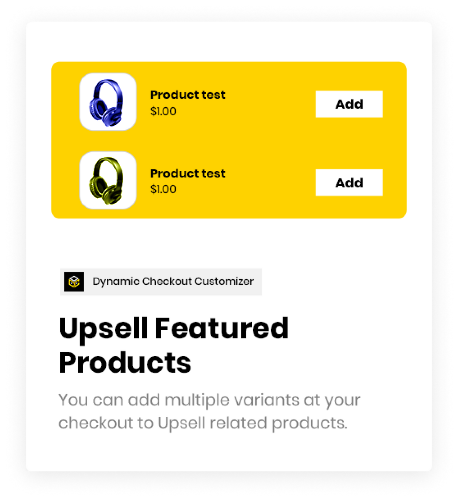 Dynamic Checkout Customizer – SANOMADS